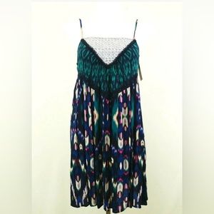 New Xhilaration Women Junior Dress,, multi color, rayon. Size Large